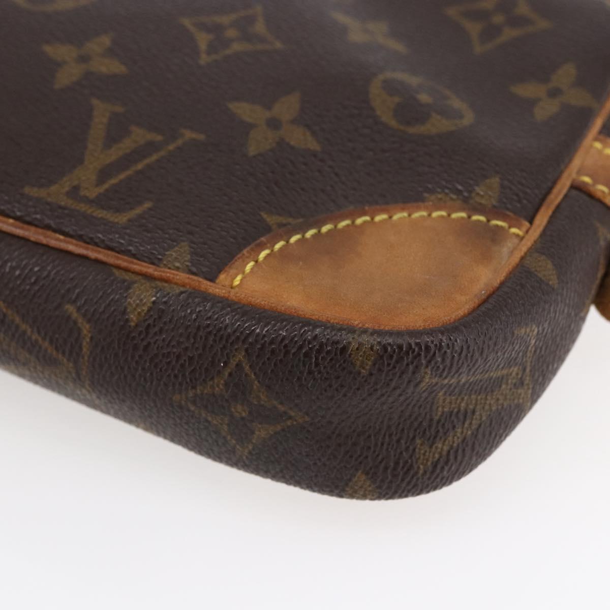 LOUIS VUITTON Monogram Marly Dragonne PM Clutch Bag M51827 LV Auth BA6644