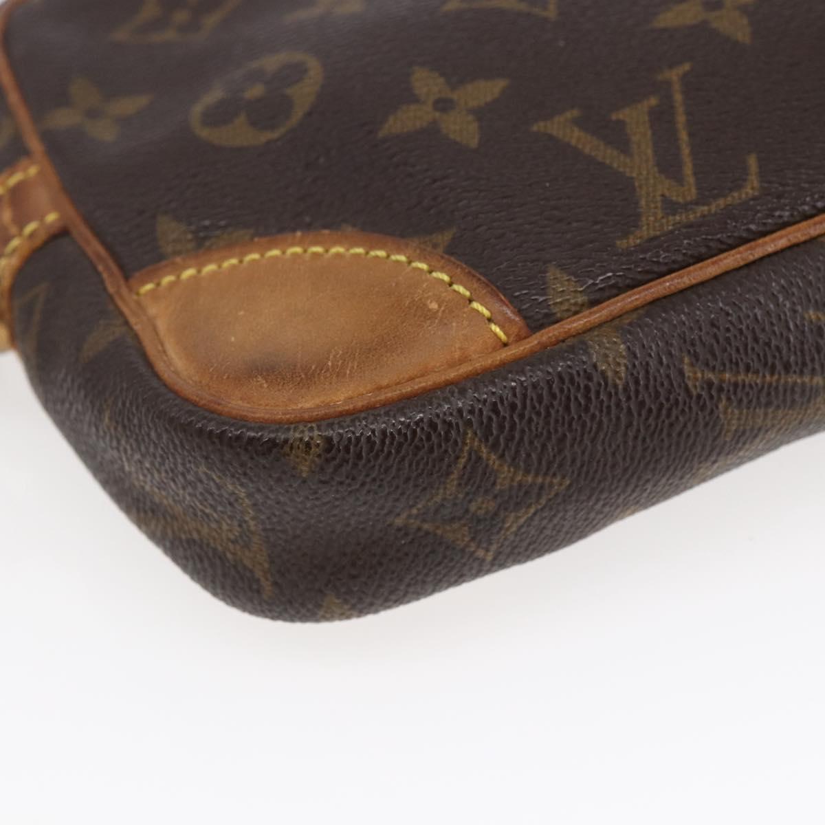 LOUIS VUITTON Monogram Marly Dragonne PM Clutch Bag M51827 LV Auth BA6644