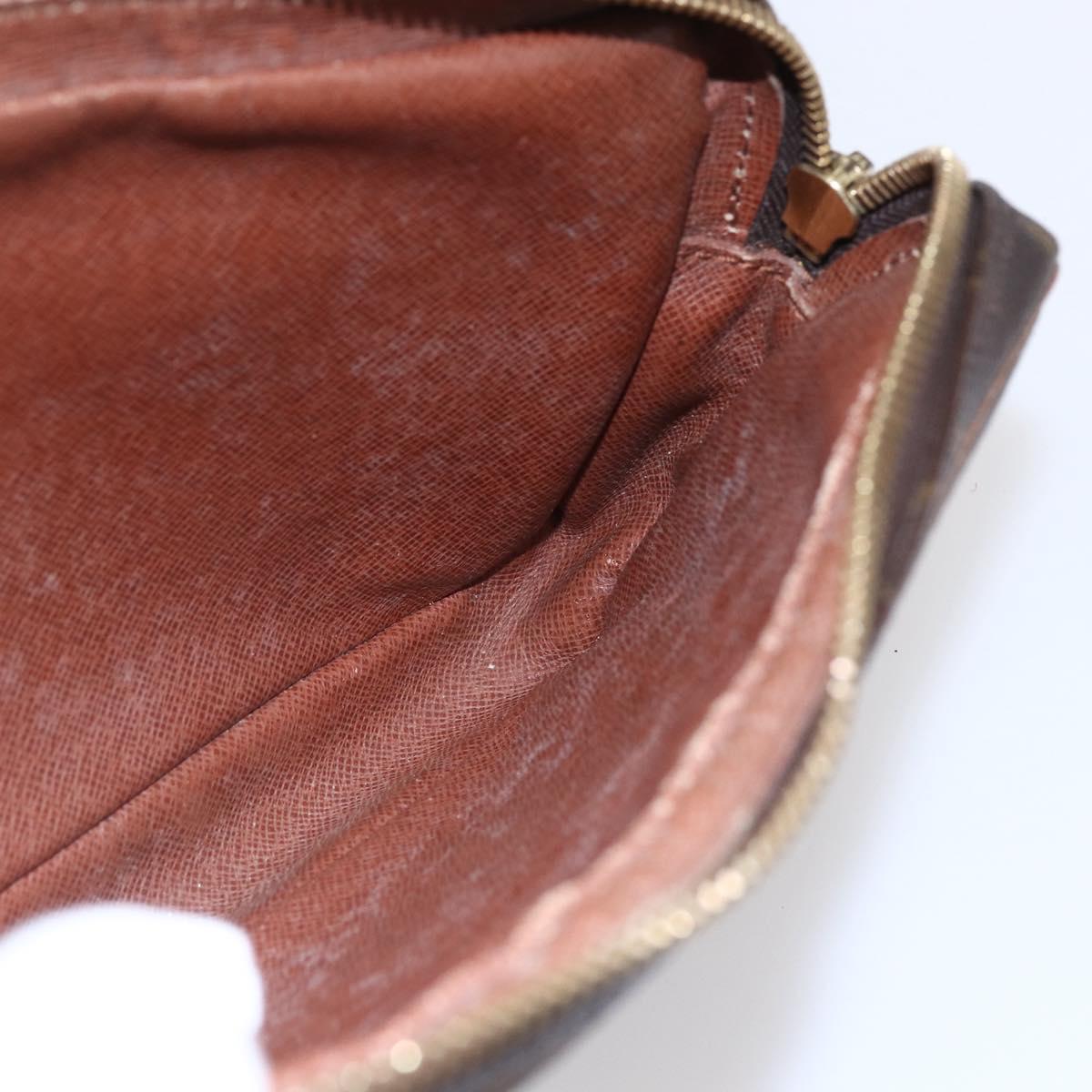 LOUIS VUITTON Monogram Marly Dragonne PM Clutch Bag M51827 LV Auth BA6644