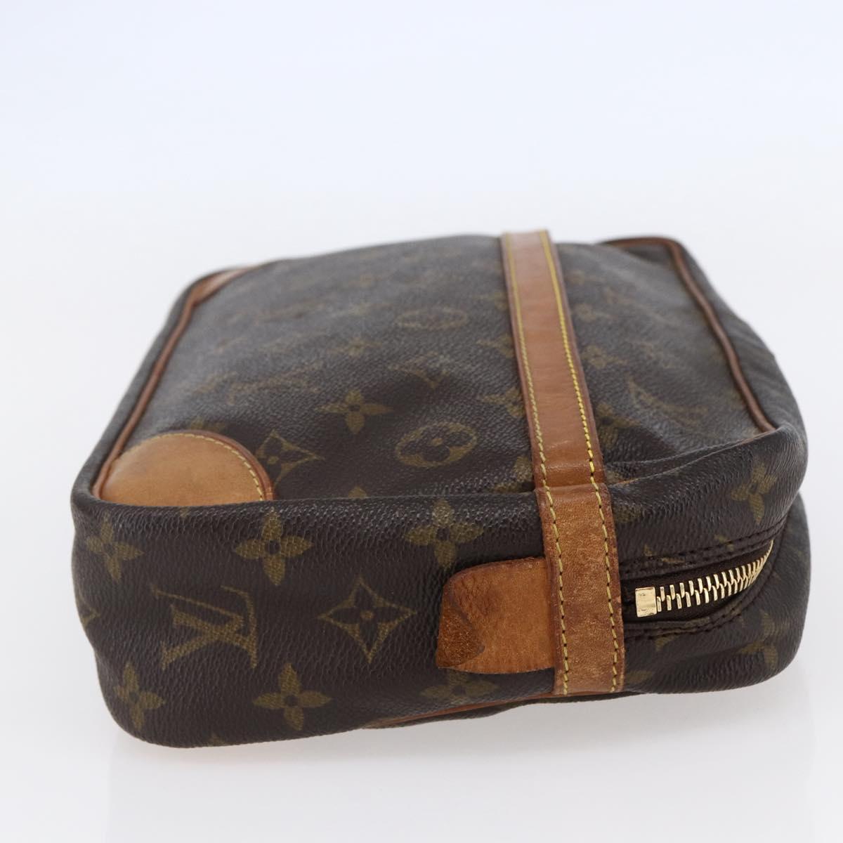 LOUIS VUITTON Monogram Compiegne 28 Clutch Bag M51845 LV Auth BA6646