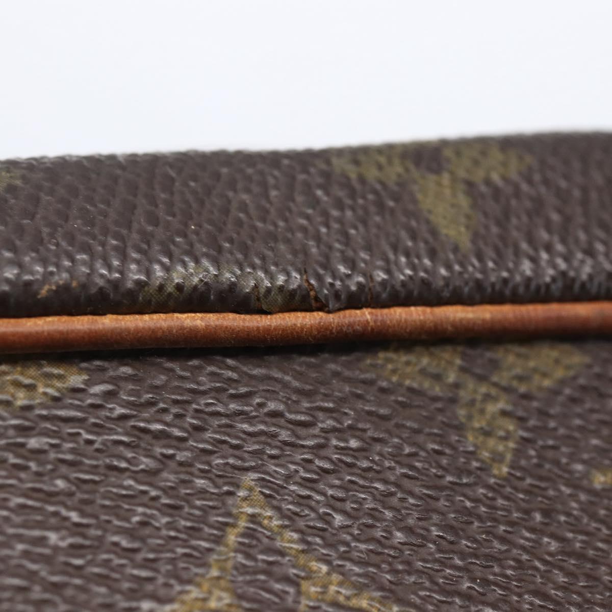 LOUIS VUITTON Monogram Compiegne 28 Clutch Bag M51845 LV Auth BA6646