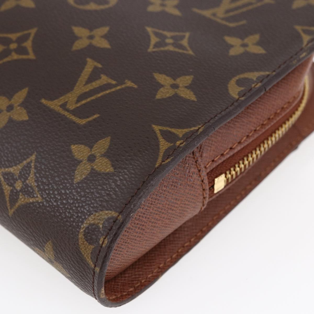 LOUIS VUITTON Monogram Orsay Clutch Bag M51790 LV Auth BA6647
