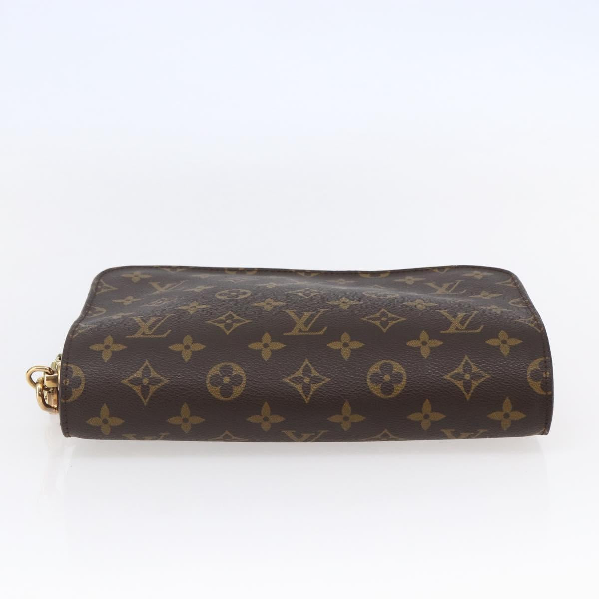 LOUIS VUITTON Monogram Orsay Clutch Bag M51790 LV Auth BA6647