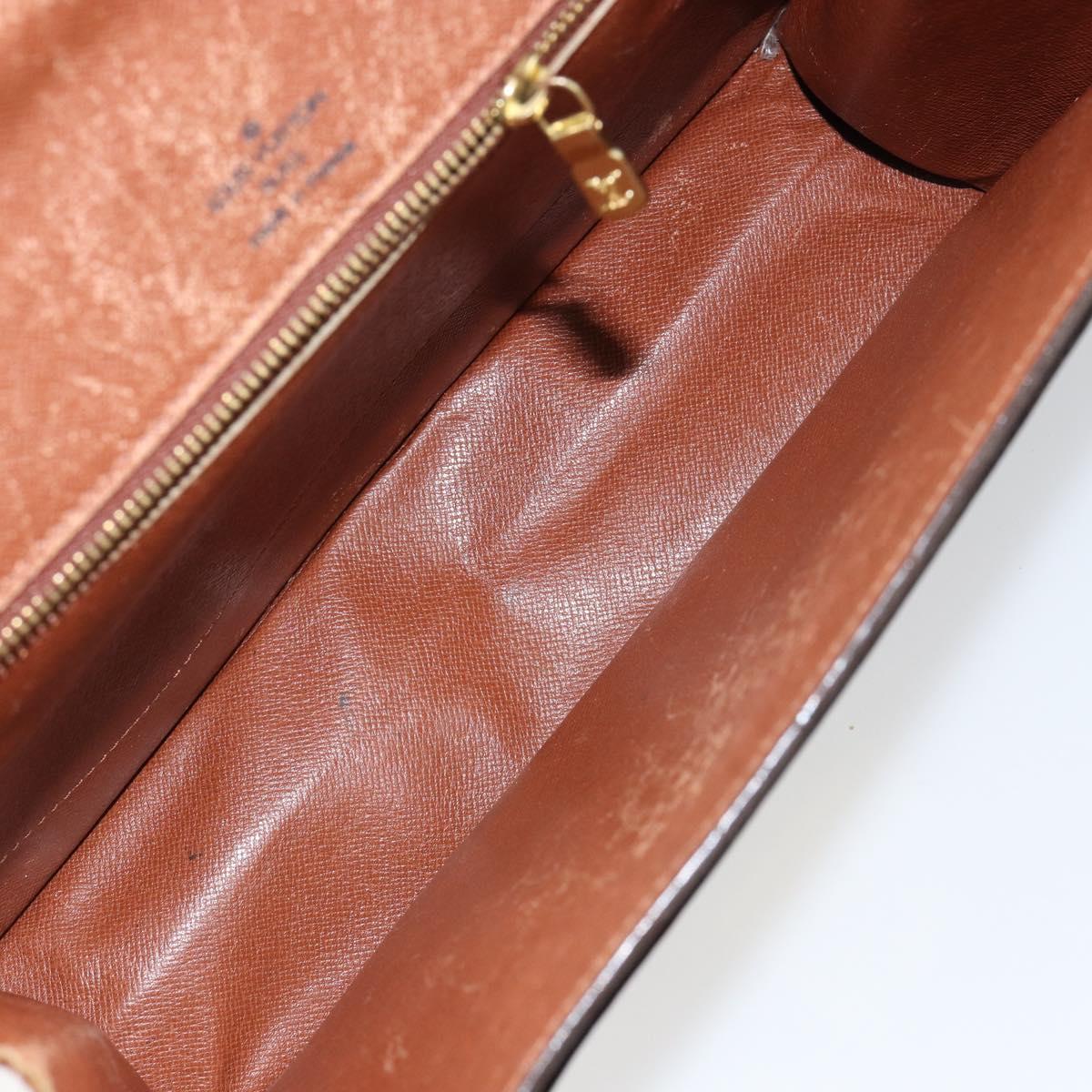 LOUIS VUITTON Monogram Monceau 28 Hand Bag M51185 LV Auth BA6649