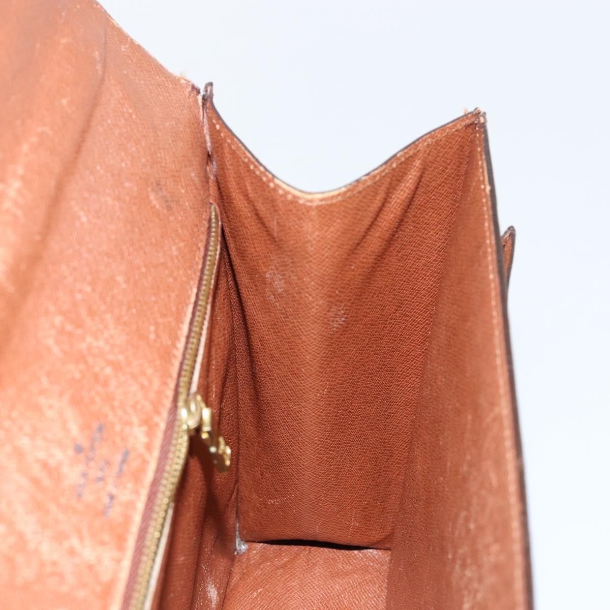 LOUIS VUITTON Monogram Monceau 28 Hand Bag M51185 LV Auth BA6649