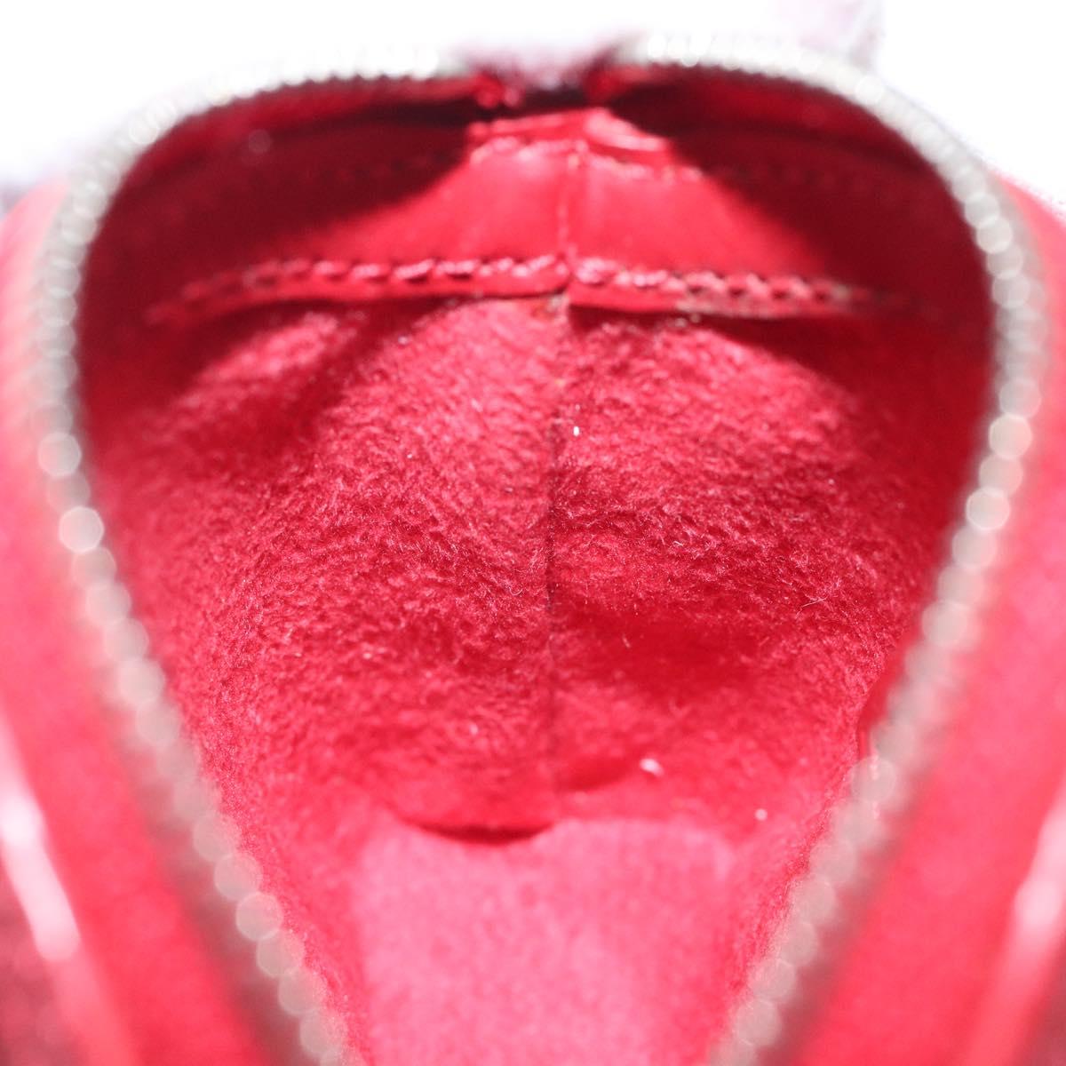 LOUIS VUITTON Epi Mini Lockit Charm Red M6001J LV Auth BA665