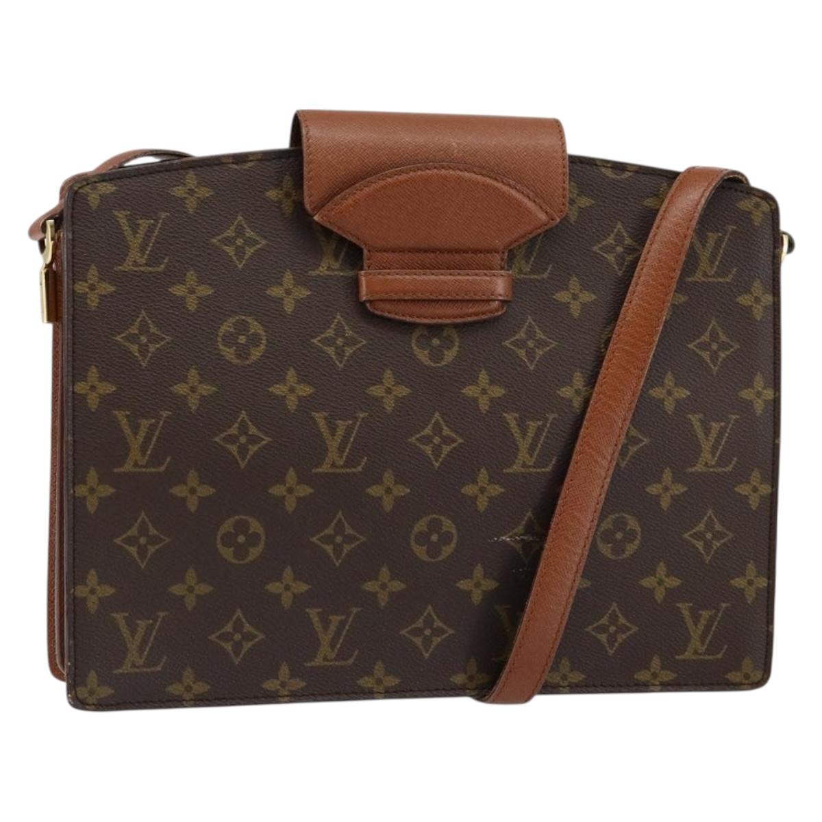 LOUIS VUITTON Monogram Kurcell Shoulder Bag M51375 LV Auth BA6651