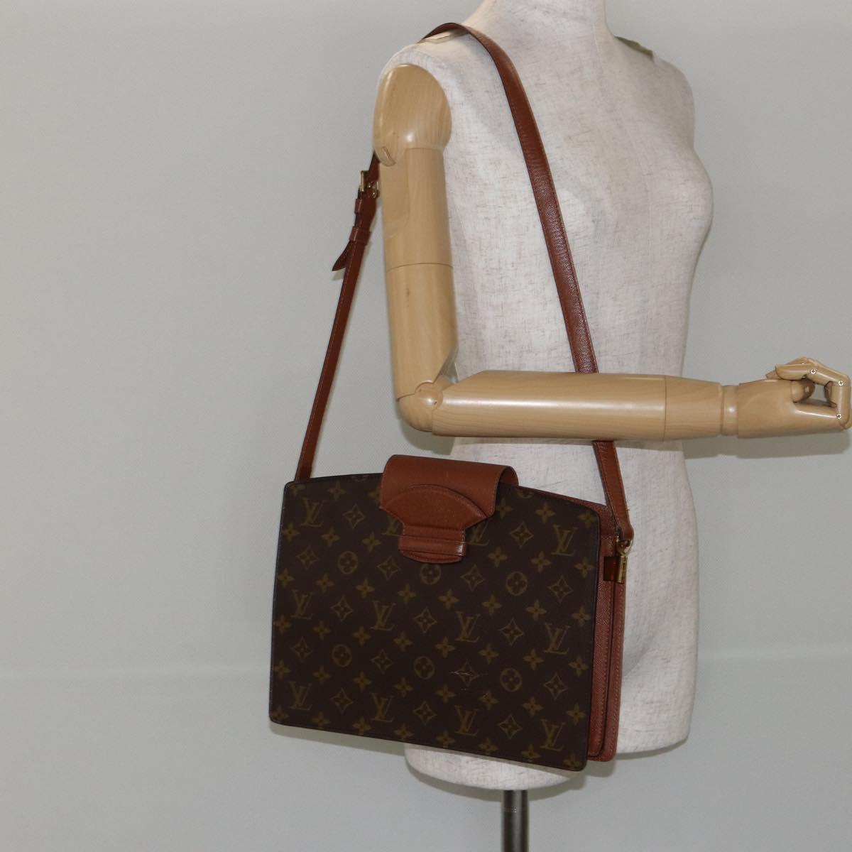 LOUIS VUITTON Monogram Kurcell Shoulder Bag M51375 LV Auth BA6651