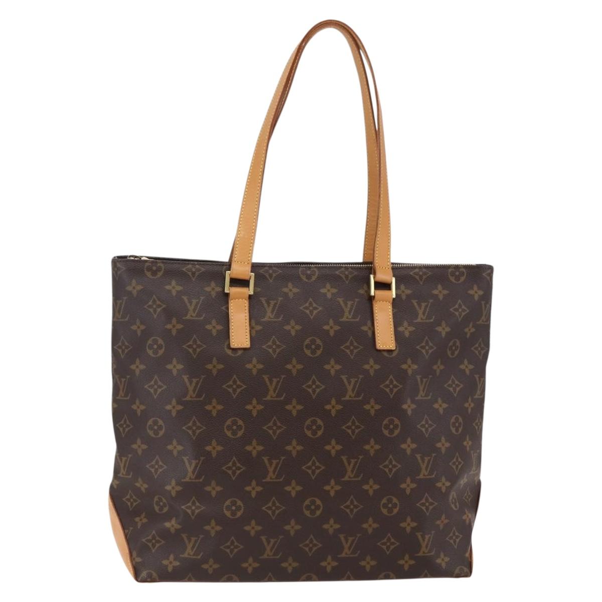 LOUIS VUITTON Monogram Cabas Mezzo Tote Bag M51151 LV Auth BA6652