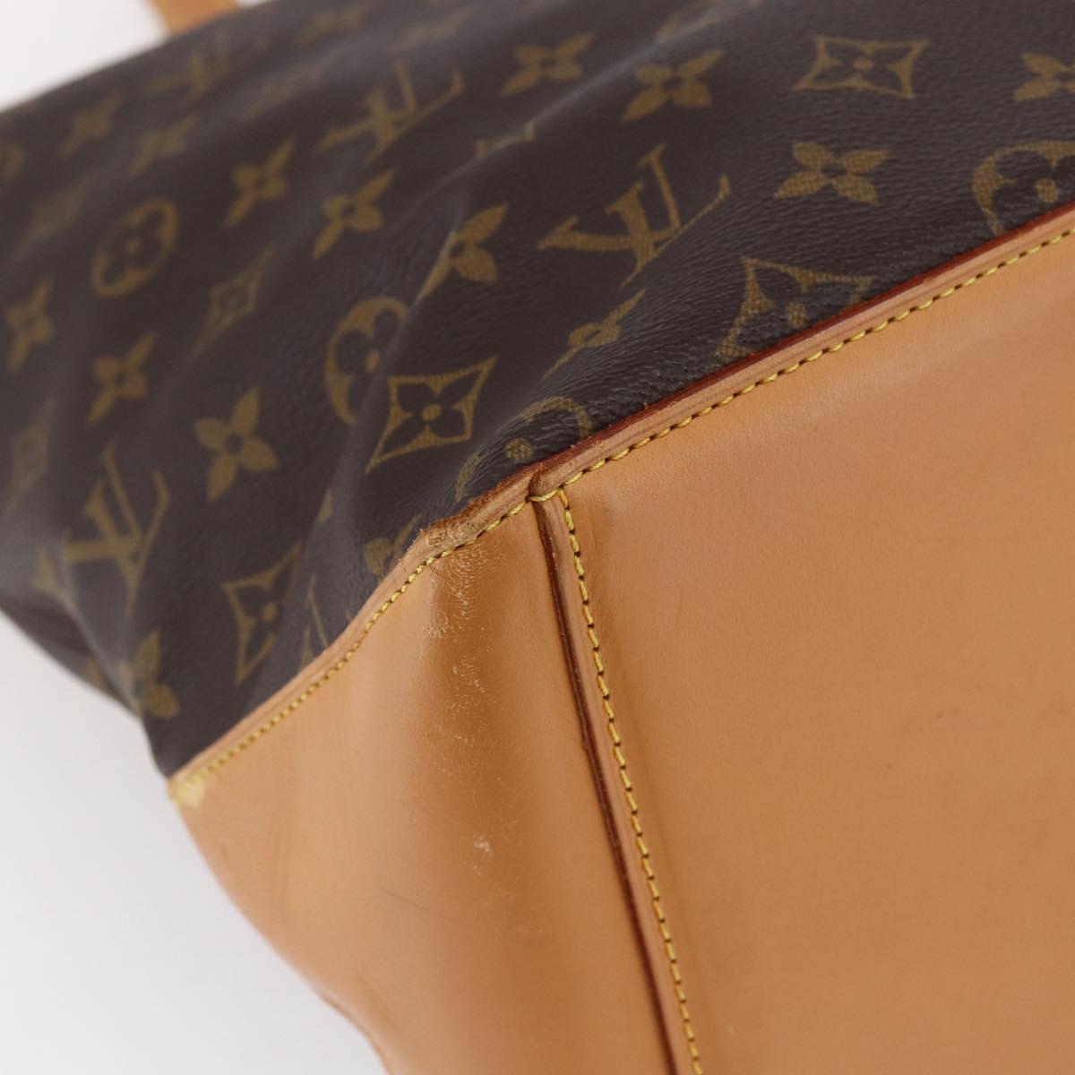 LOUIS VUITTON Monogram Cabas Mezzo Tote Bag M51151 LV Auth BA6652