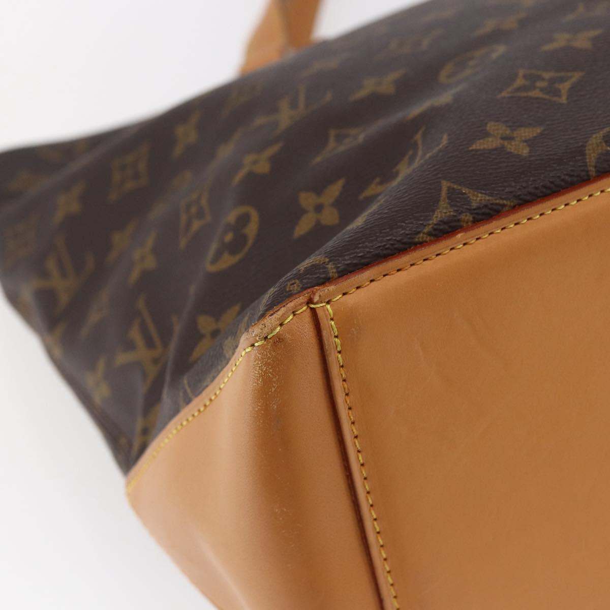 LOUIS VUITTON Monogram Cabas Mezzo Tote Bag M51151 LV Auth BA6652