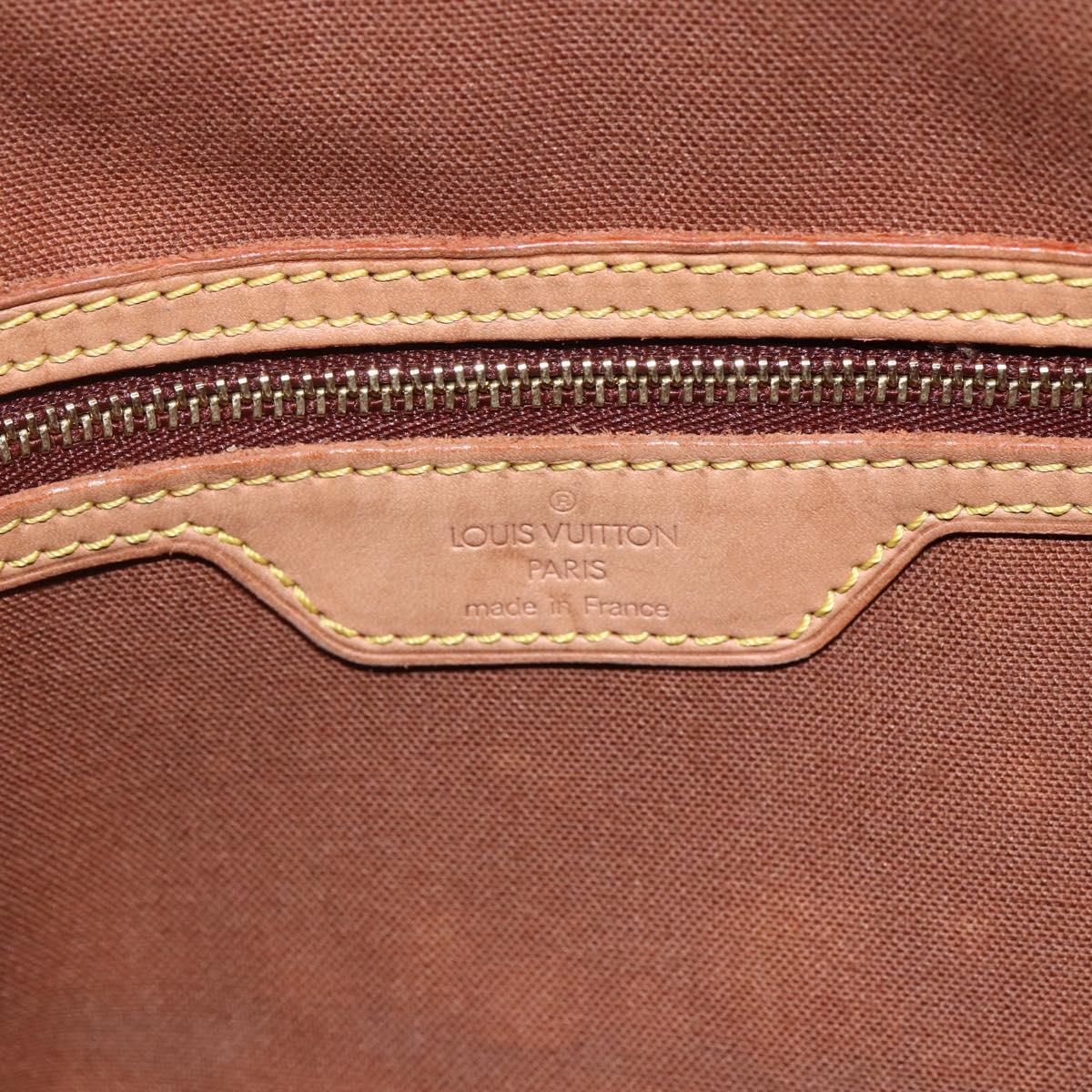 LOUIS VUITTON Monogram Cabas Mezzo Tote Bag M51151 LV Auth BA6652