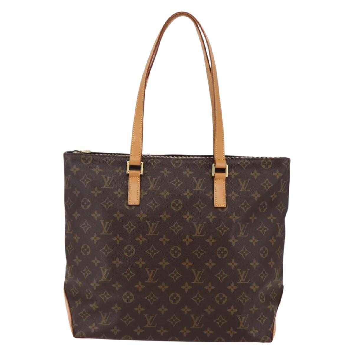 LOUIS VUITTON Monogram Cabas Mezzo Tote Bag M51151 LV Auth BA6652