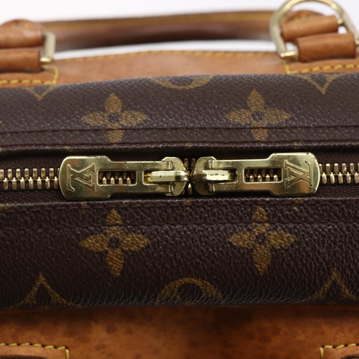 LOUIS VUITTON Monogram Deauville Hand Bag M47270 LV Auth BA6654