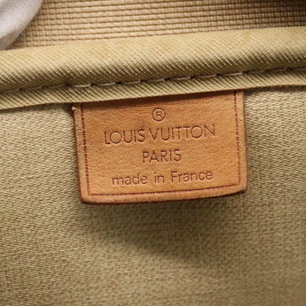 LOUIS VUITTON Monogram Deauville Hand Bag M47270 LV Auth BA6654