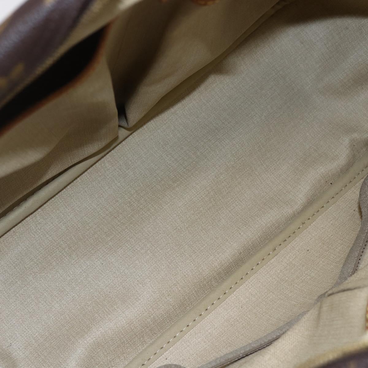 LOUIS VUITTON Monogram Deauville Hand Bag M47270 LV Auth BA6654