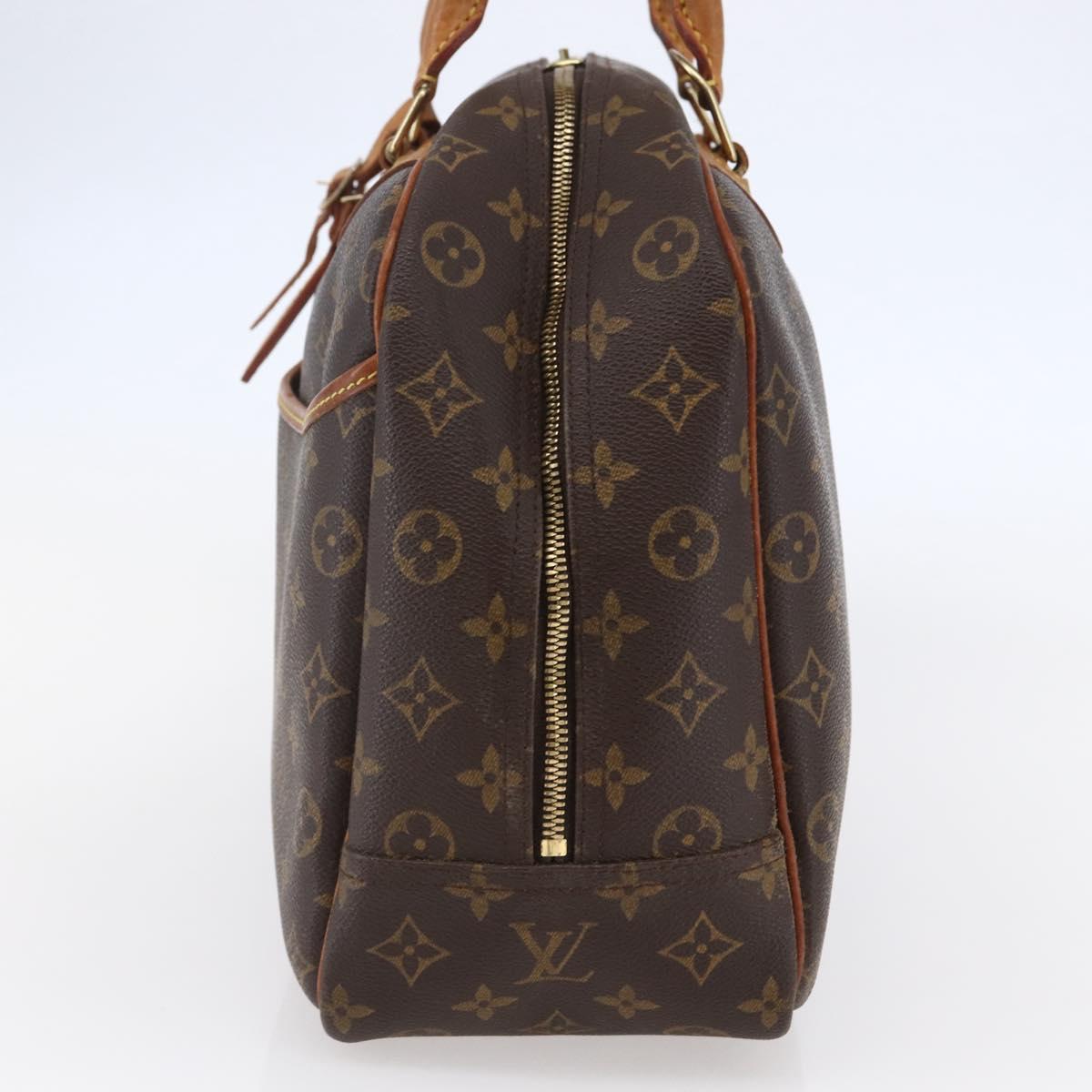LOUIS VUITTON Monogram Deauville Hand Bag M47270 LV Auth BA6654
