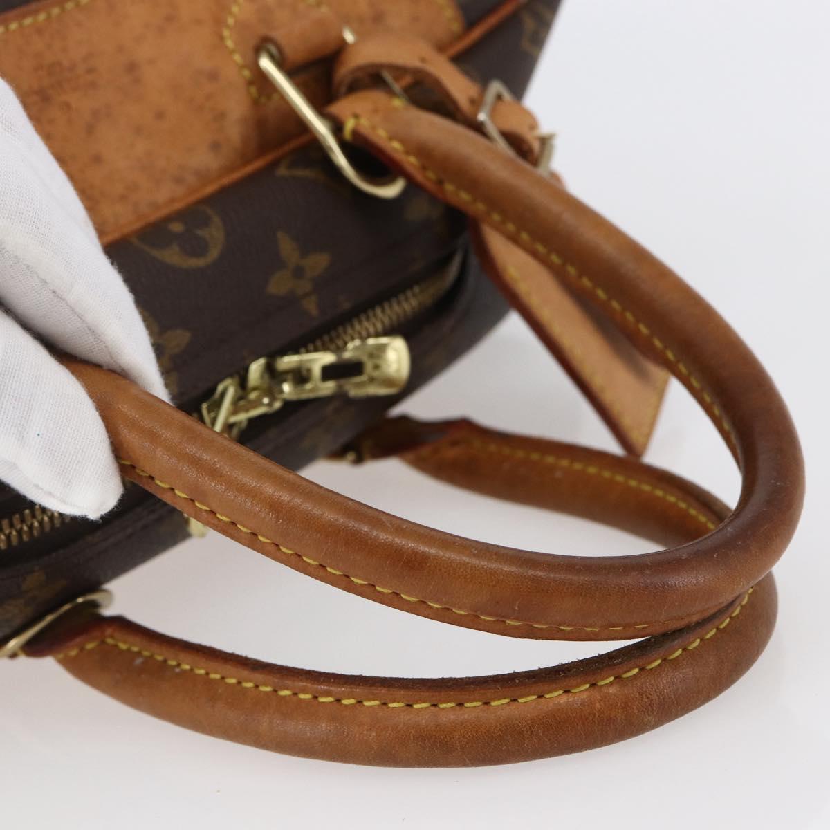 LOUIS VUITTON Monogram Deauville Hand Bag M47270 LV Auth BA6654