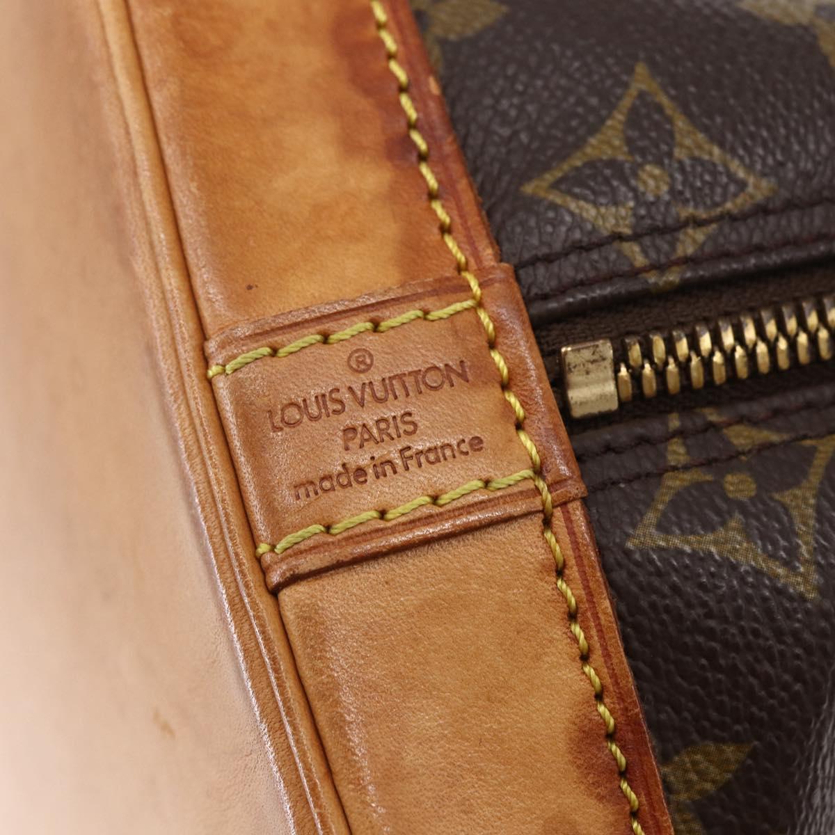 LOUIS VUITTON Monogram Alma Hand Bag M51130 LV Auth BA6655