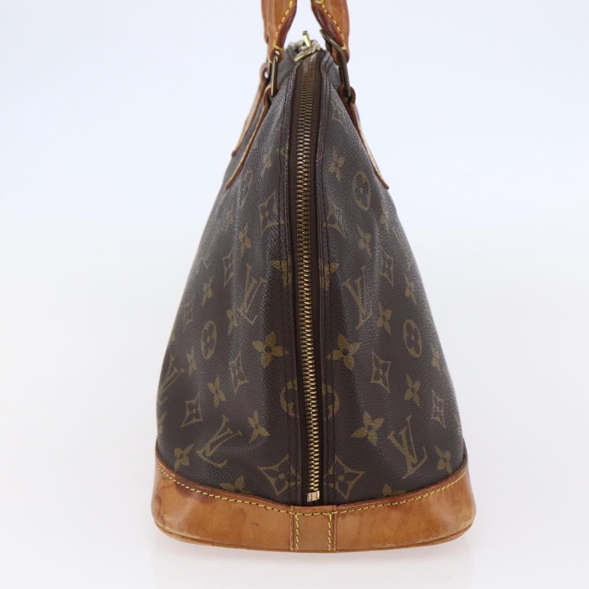 LOUIS VUITTON Monogram Alma Hand Bag M51130 LV Auth BA6655
