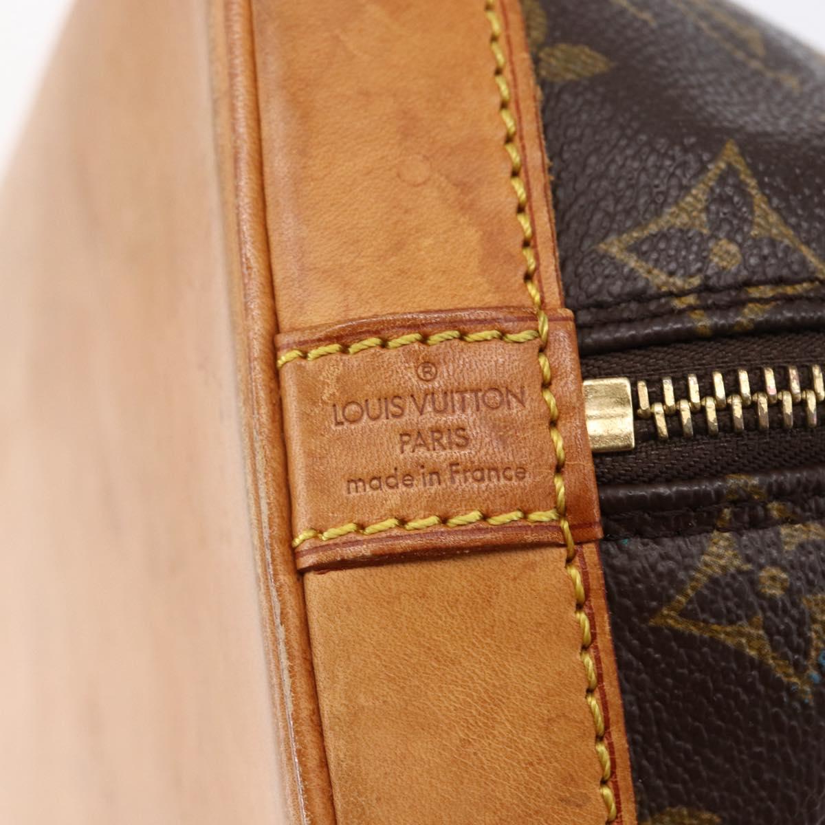 LOUIS VUITTON Monogram Alma Hand Bag M51130 LV Auth BA6656