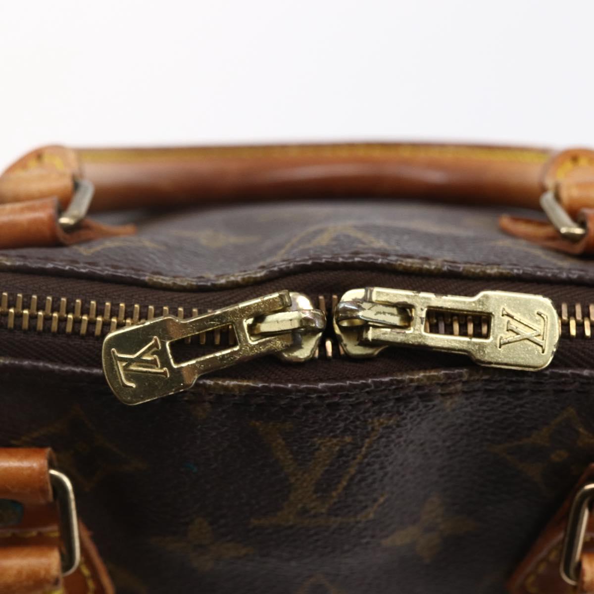 LOUIS VUITTON Monogram Alma Hand Bag M51130 LV Auth BA6656