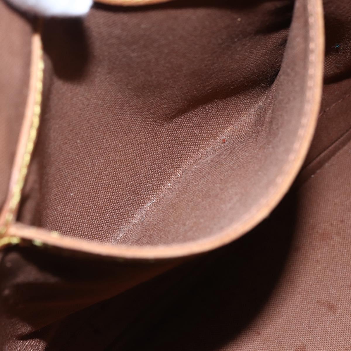 LOUIS VUITTON Monogram Alma Hand Bag M51130 LV Auth BA6656