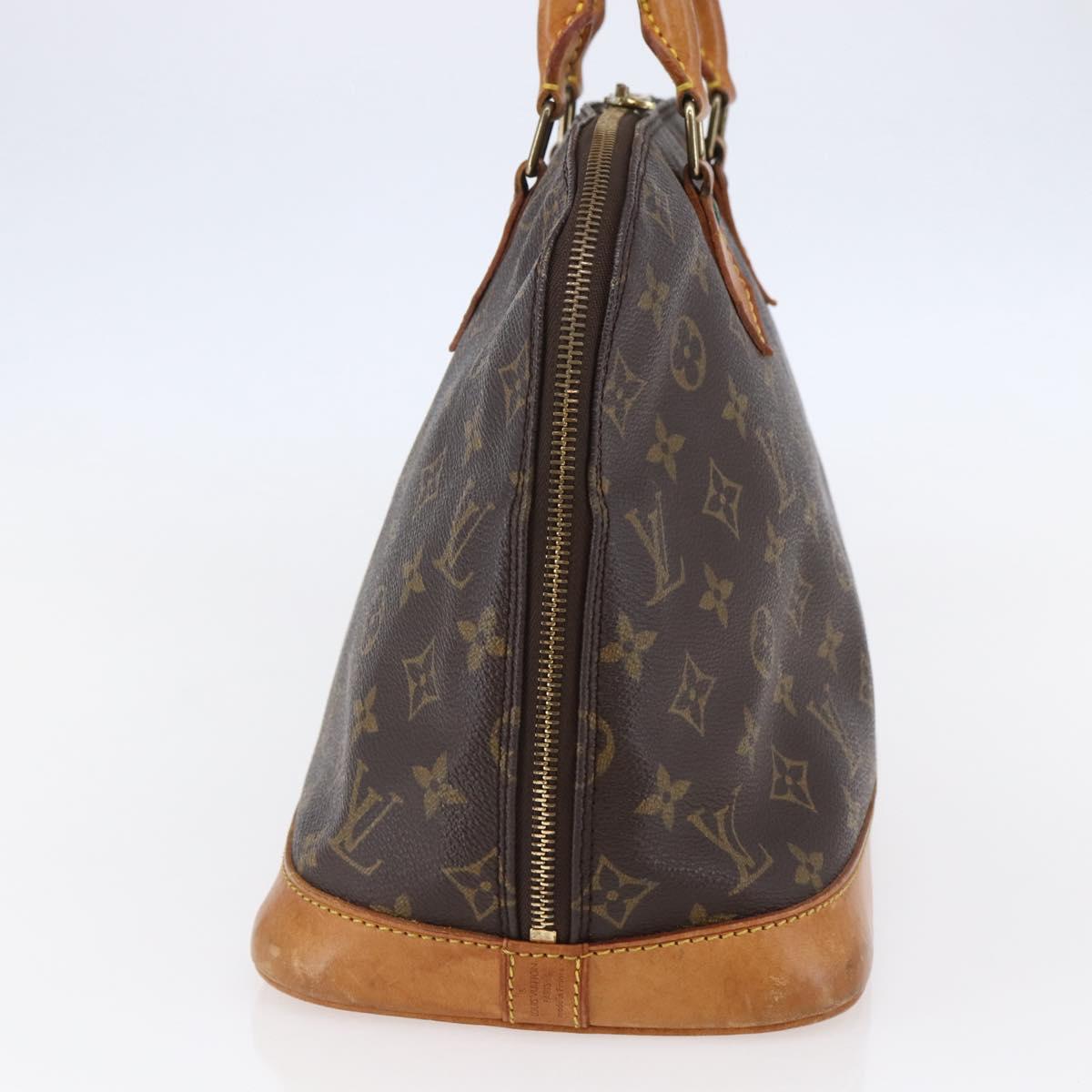 LOUIS VUITTON Monogram Alma Hand Bag M51130 LV Auth BA6656