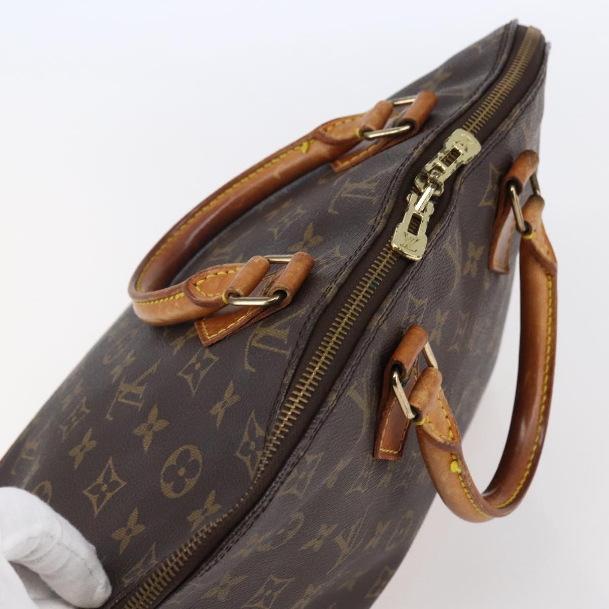 LOUIS VUITTON Monogram Alma Hand Bag M51130 LV Auth BA6656