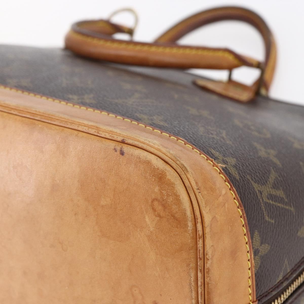 LOUIS VUITTON Monogram Alma Hand Bag M51130 LV Auth BA6657