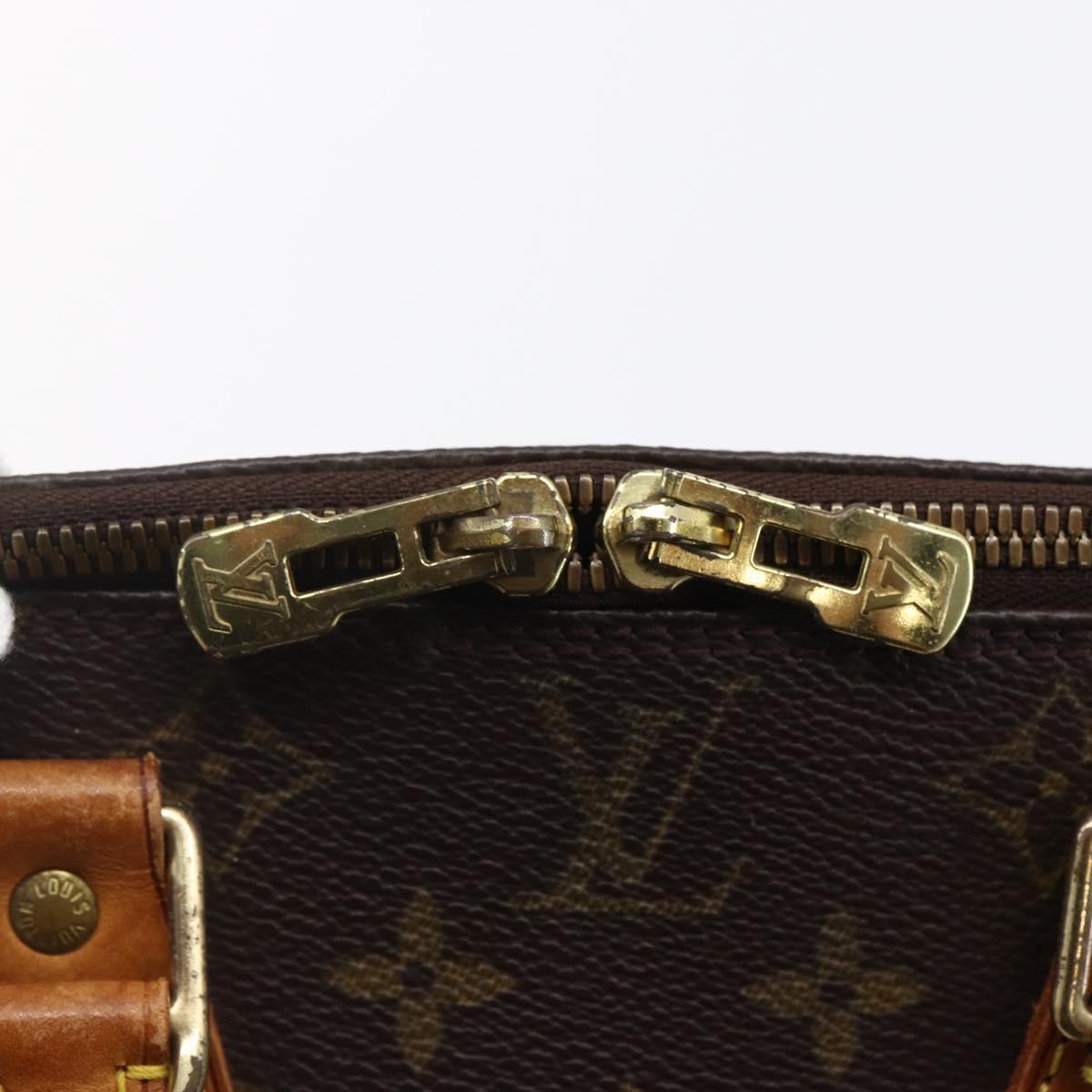 LOUIS VUITTON Monogram Alma Hand Bag M51130 LV Auth BA6657