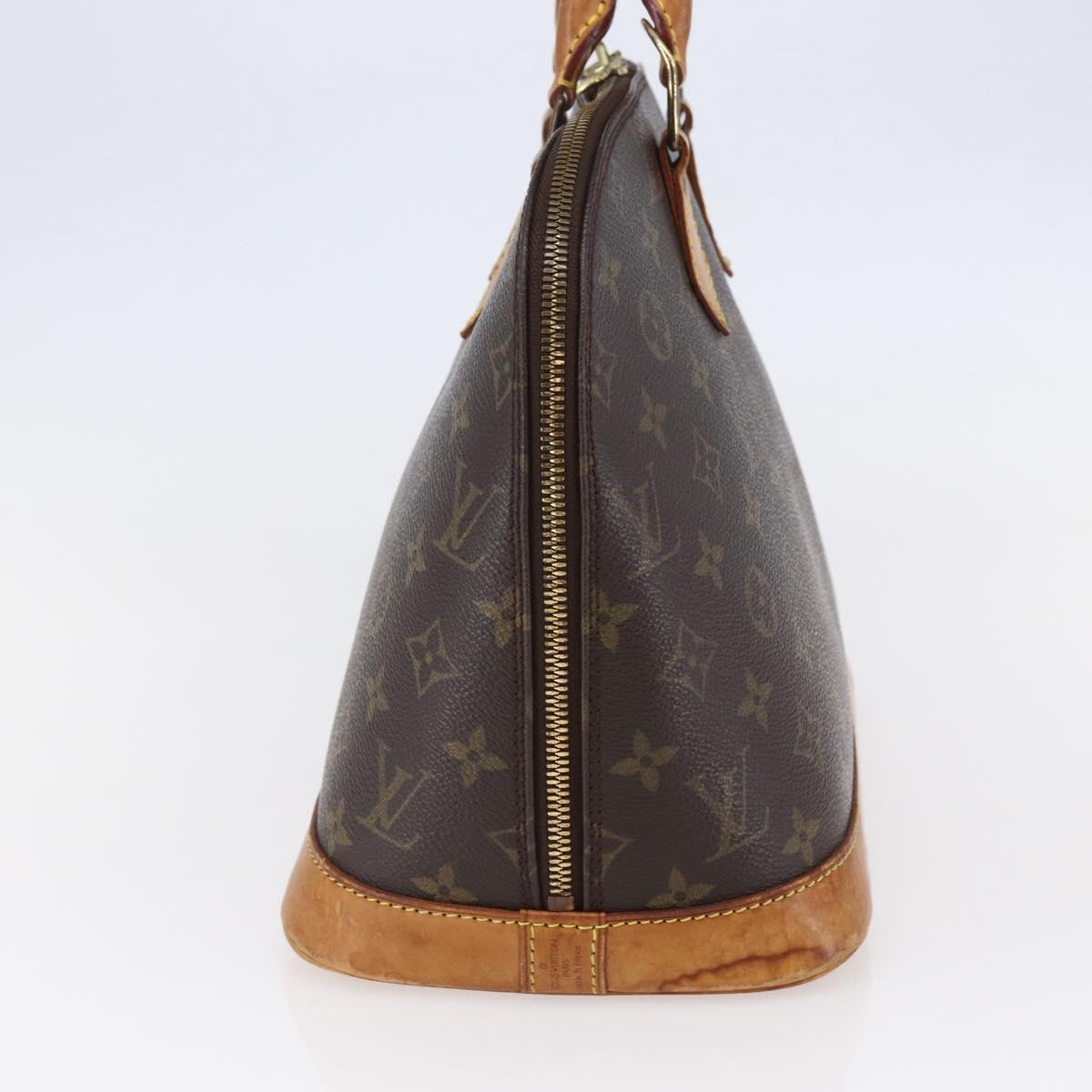 LOUIS VUITTON Monogram Alma Hand Bag M51130 LV Auth BA6657