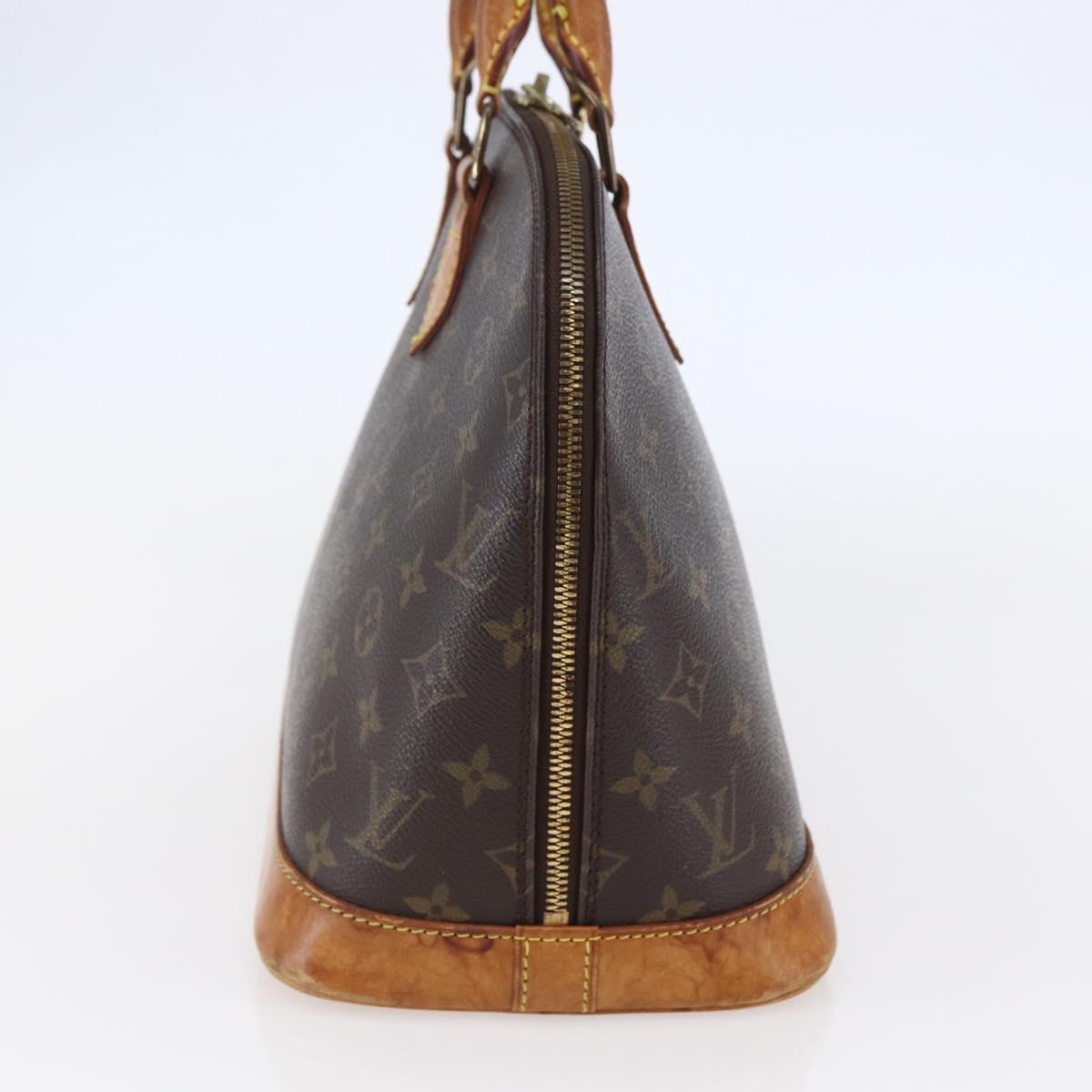 LOUIS VUITTON Monogram Alma Hand Bag M51130 LV Auth BA6657