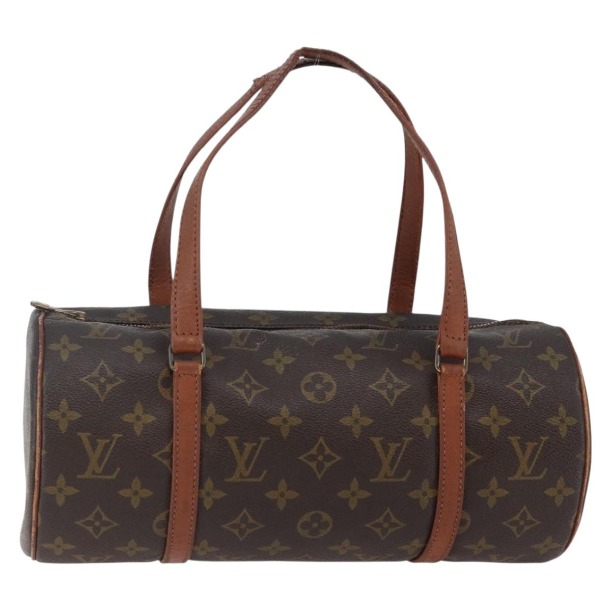 LOUIS VUITTON Monogram Papillon 30 Hand Bag Old model M51385 LV Auth BA6658