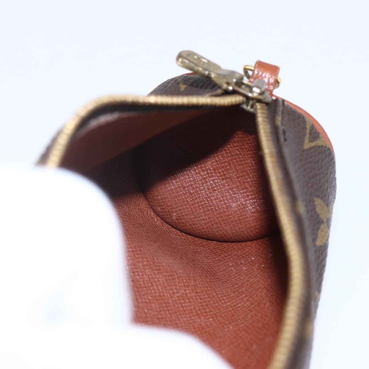 LOUIS VUITTON Monogram Papillon Pouch LV Auth BA6659