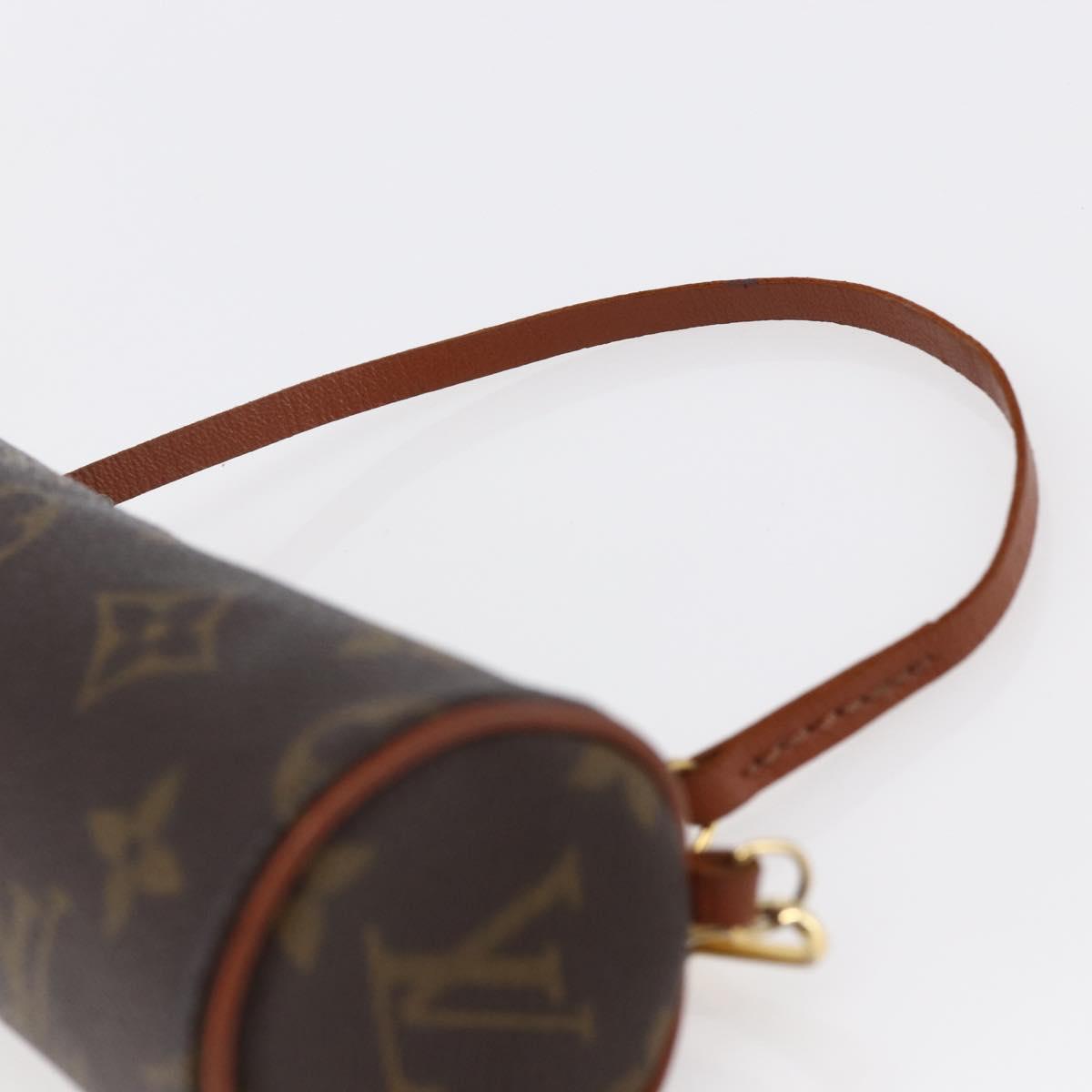 LOUIS VUITTON Monogram Papillon Pouch LV Auth BA6659