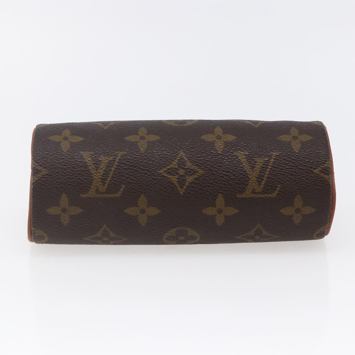 LOUIS VUITTON Monogram Papillon Pouch LV Auth BA6659