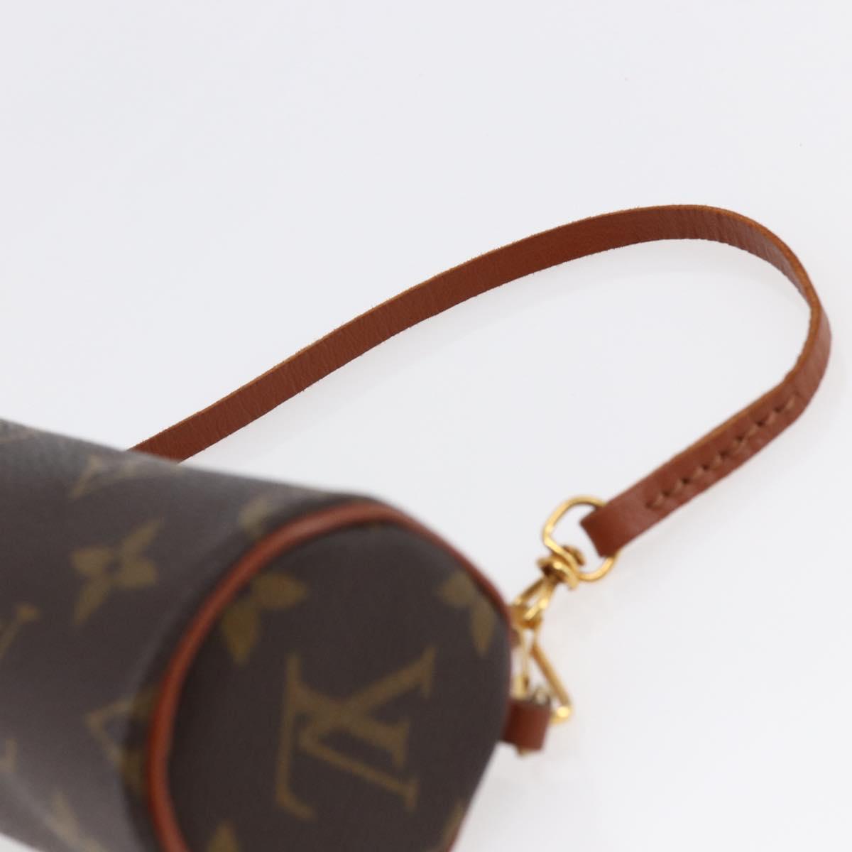 LOUIS VUITTON Monogram Papillon Pouch LV Auth BA6660