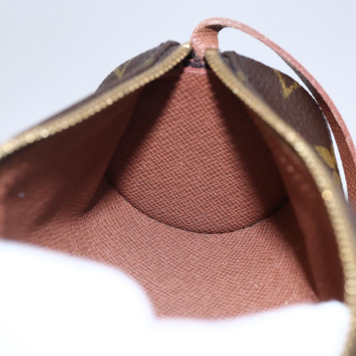 LOUIS VUITTON Monogram Papillon Pouch LV Auth BA6661