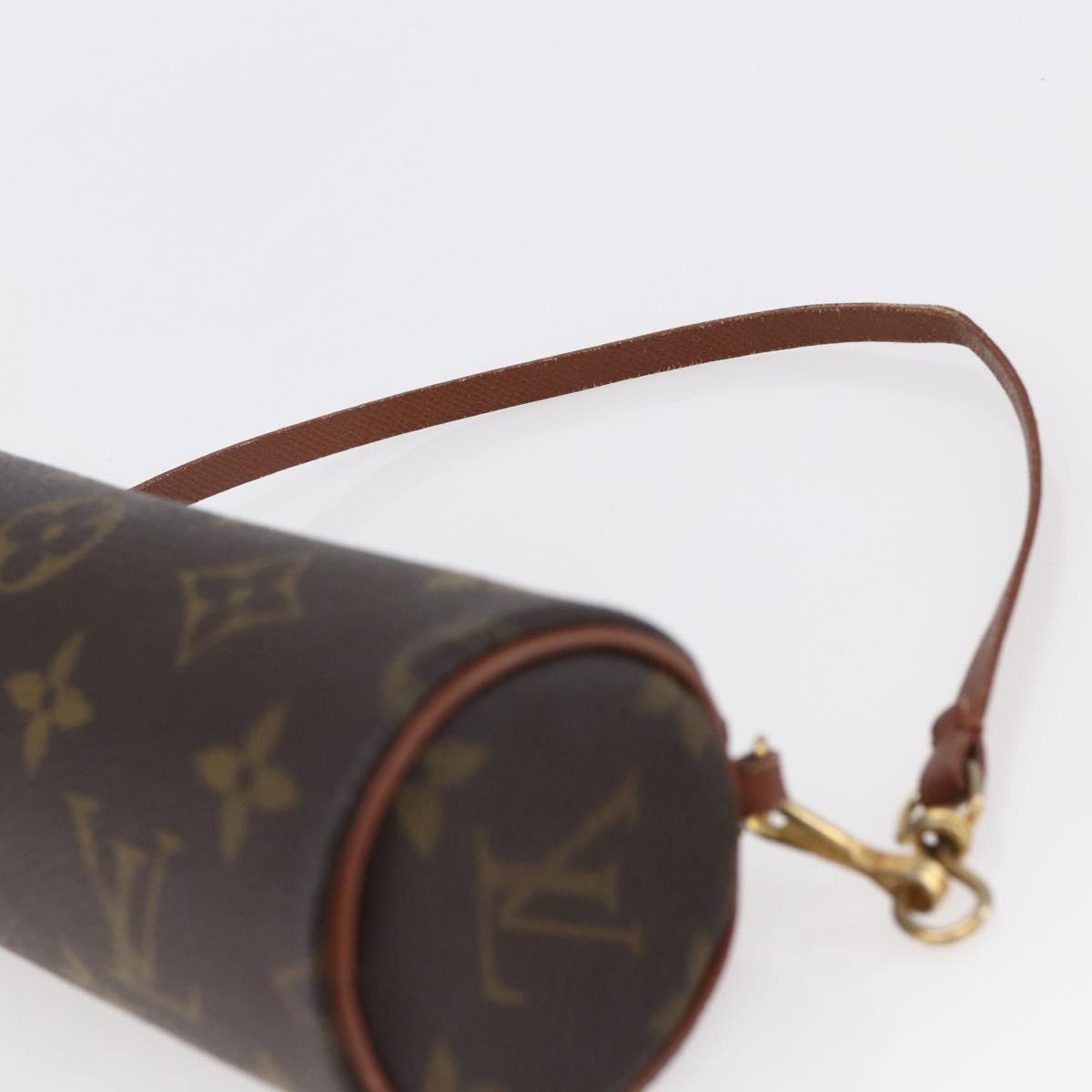LOUIS VUITTON Monogram Papillon Pouch LV Auth BA6661