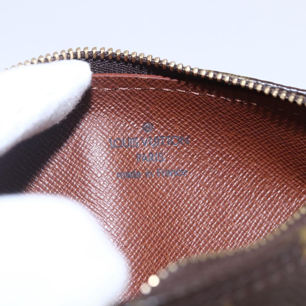 LOUIS VUITTON Monogram Papillon Pouch LV Auth BA6662