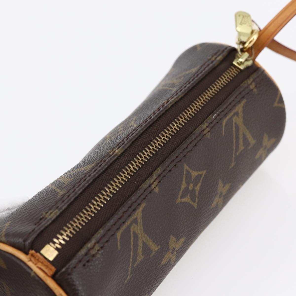 LOUIS VUITTON Monogram Papillon Pouch LV Auth BA6662