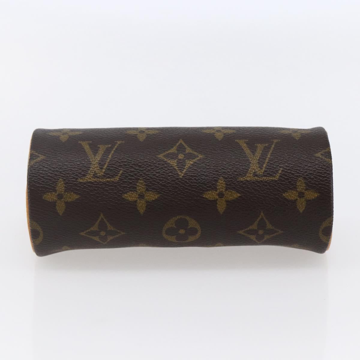 LOUIS VUITTON Monogram Papillon Pouch LV Auth BA6662