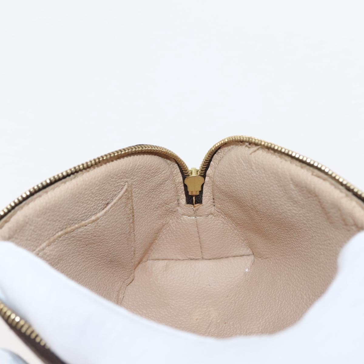 LOUIS VUITTON Monogram Pochette Cosmetic PM Pouch M43998 LV Auth BA6663