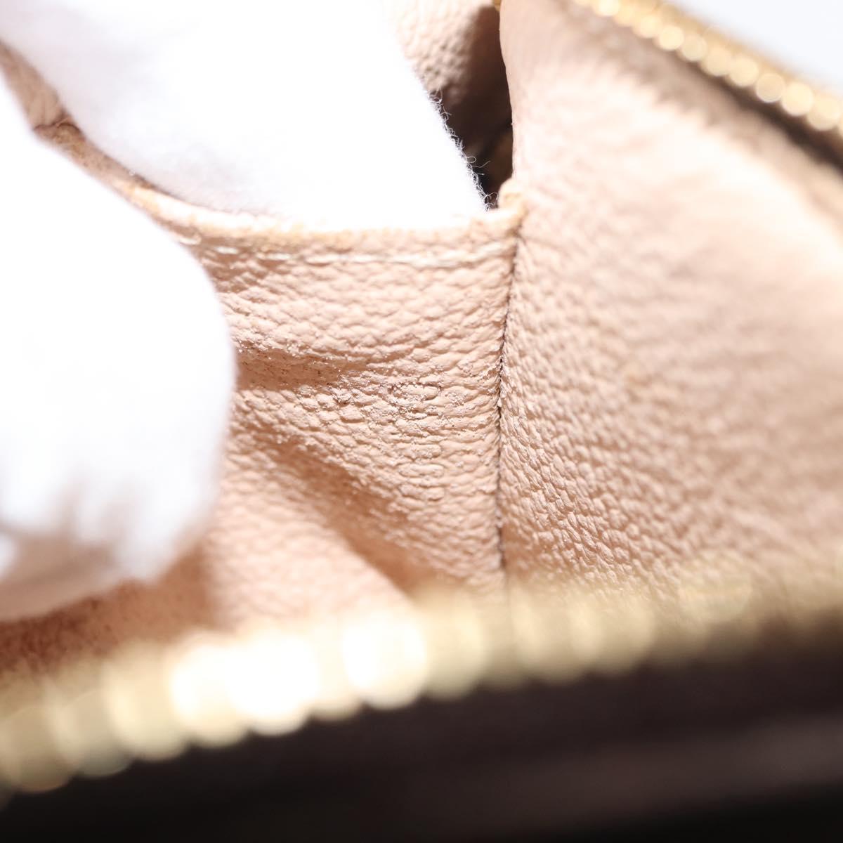 LOUIS VUITTON Monogram Pochette Cosmetic PM Pouch M43998 LV Auth BA6663