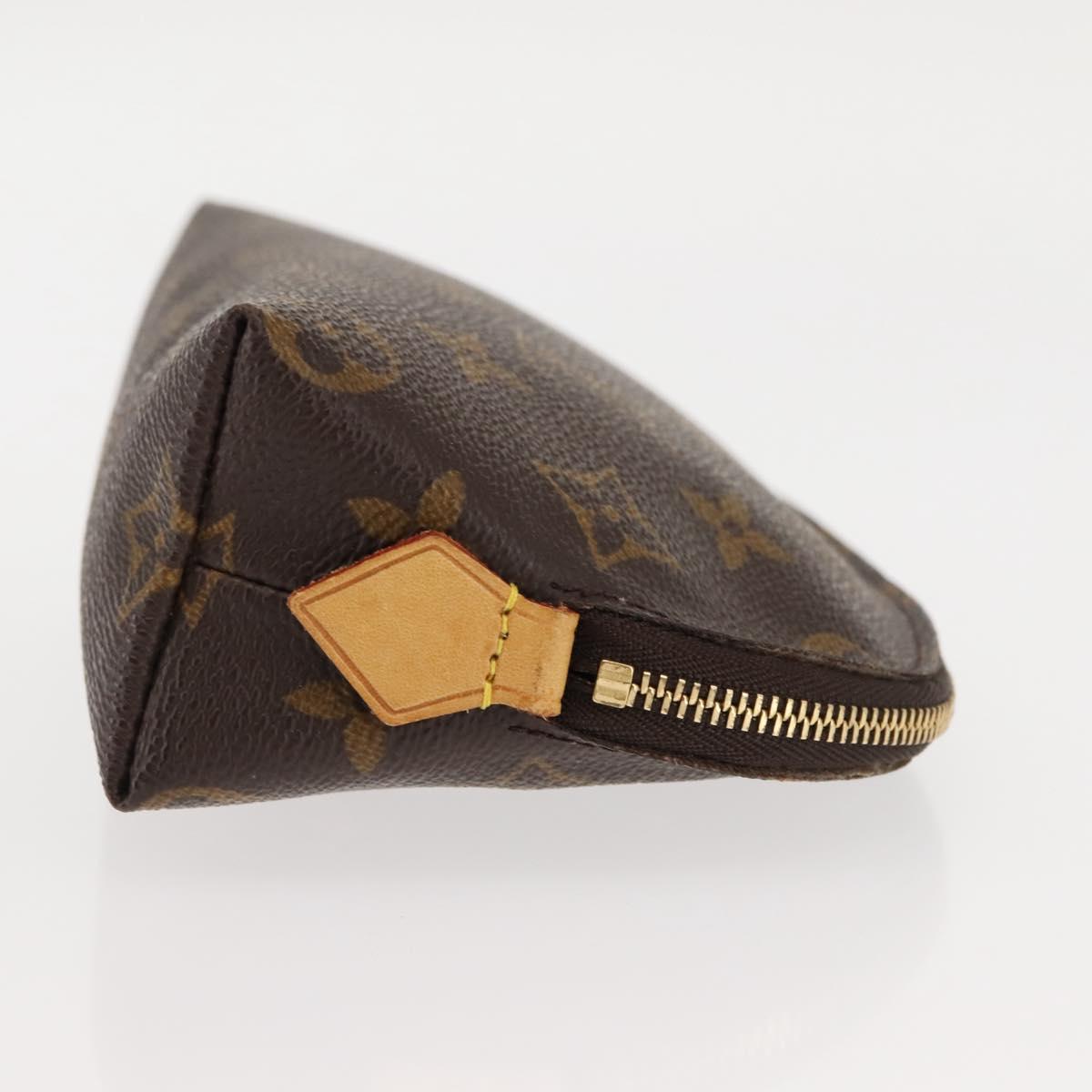 LOUIS VUITTON Monogram Pochette Cosmetic PM Pouch M43998 LV Auth BA6663