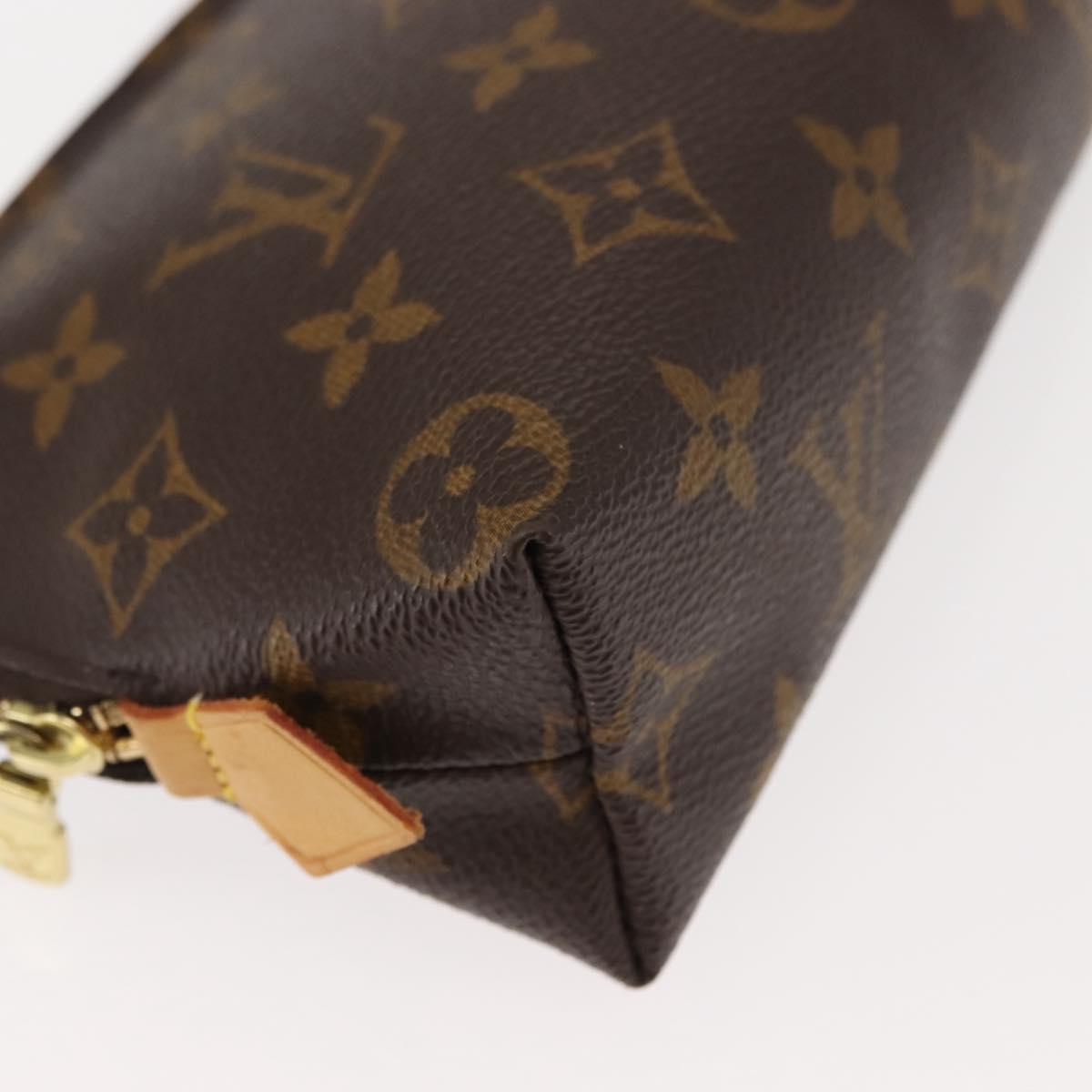 LOUIS VUITTON Monogram Pochette Cosmetic PM Pouch M43998 LV Auth BA6663