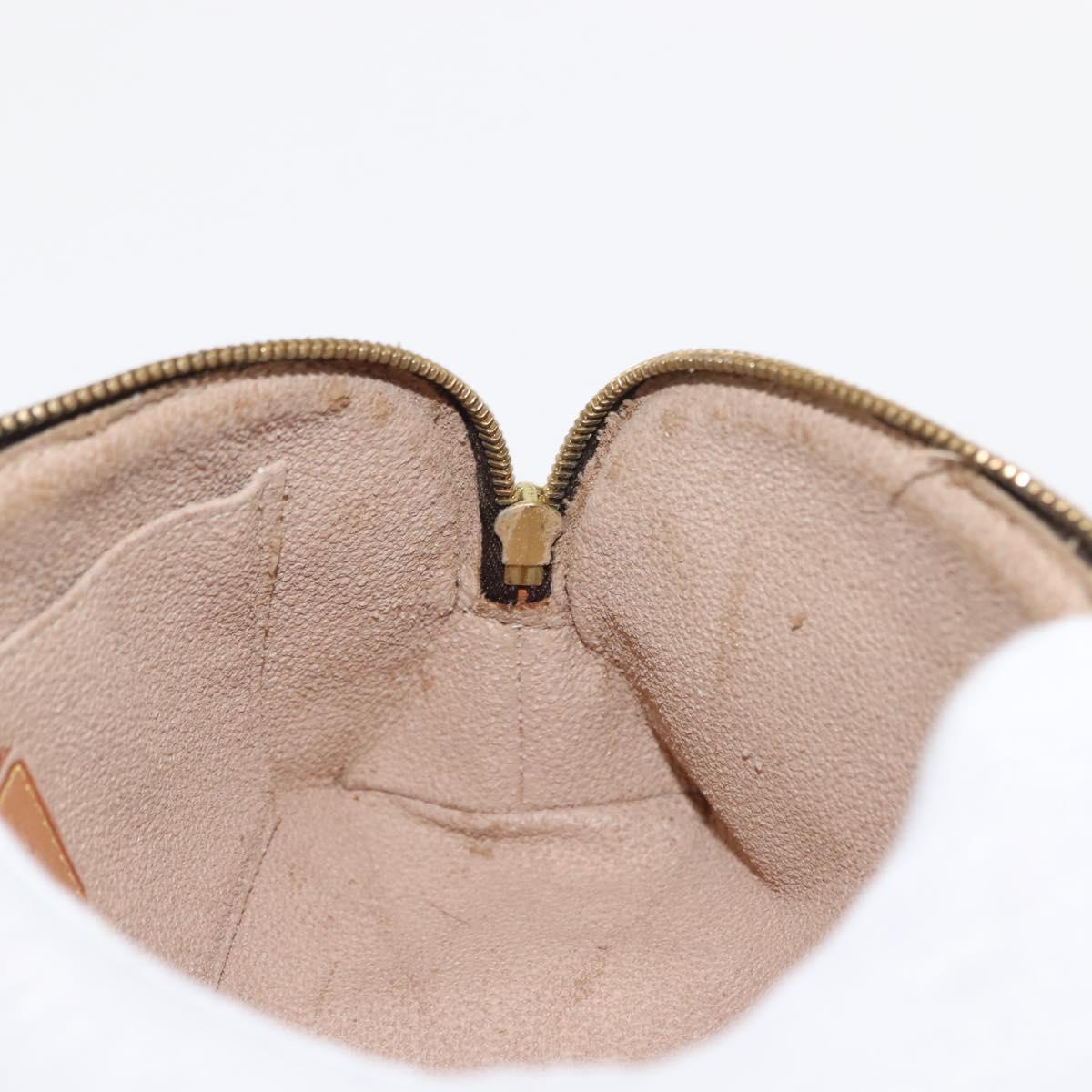 LOUIS VUITTON Monogram Pochette Cosmetic PM Pouch M43998 LV Auth BA6664