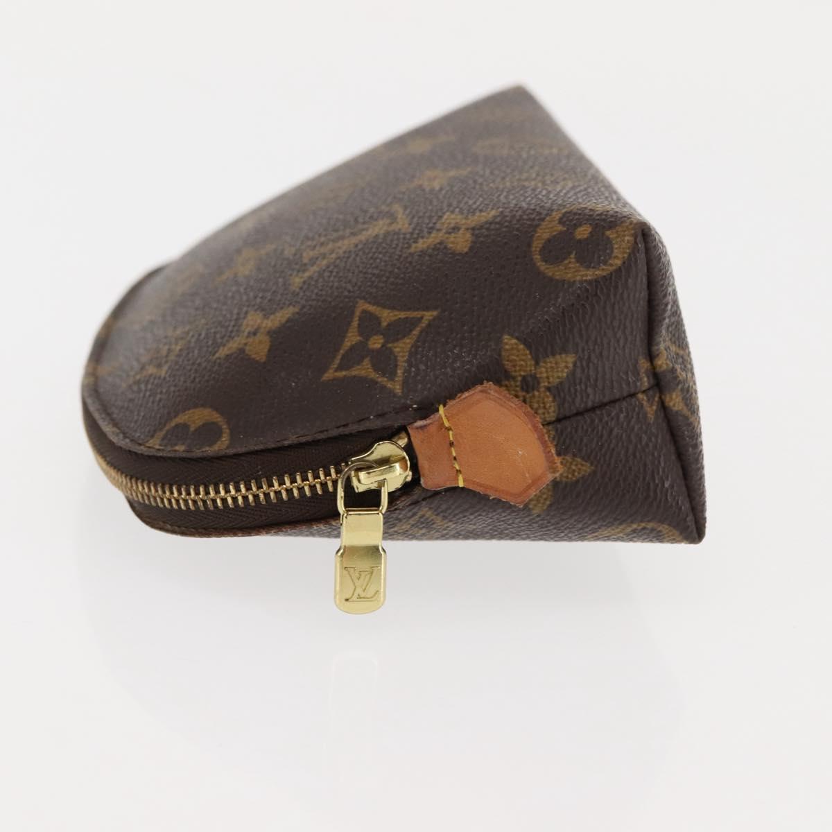 LOUIS VUITTON Monogram Pochette Cosmetic PM Pouch M43998 LV Auth BA6664