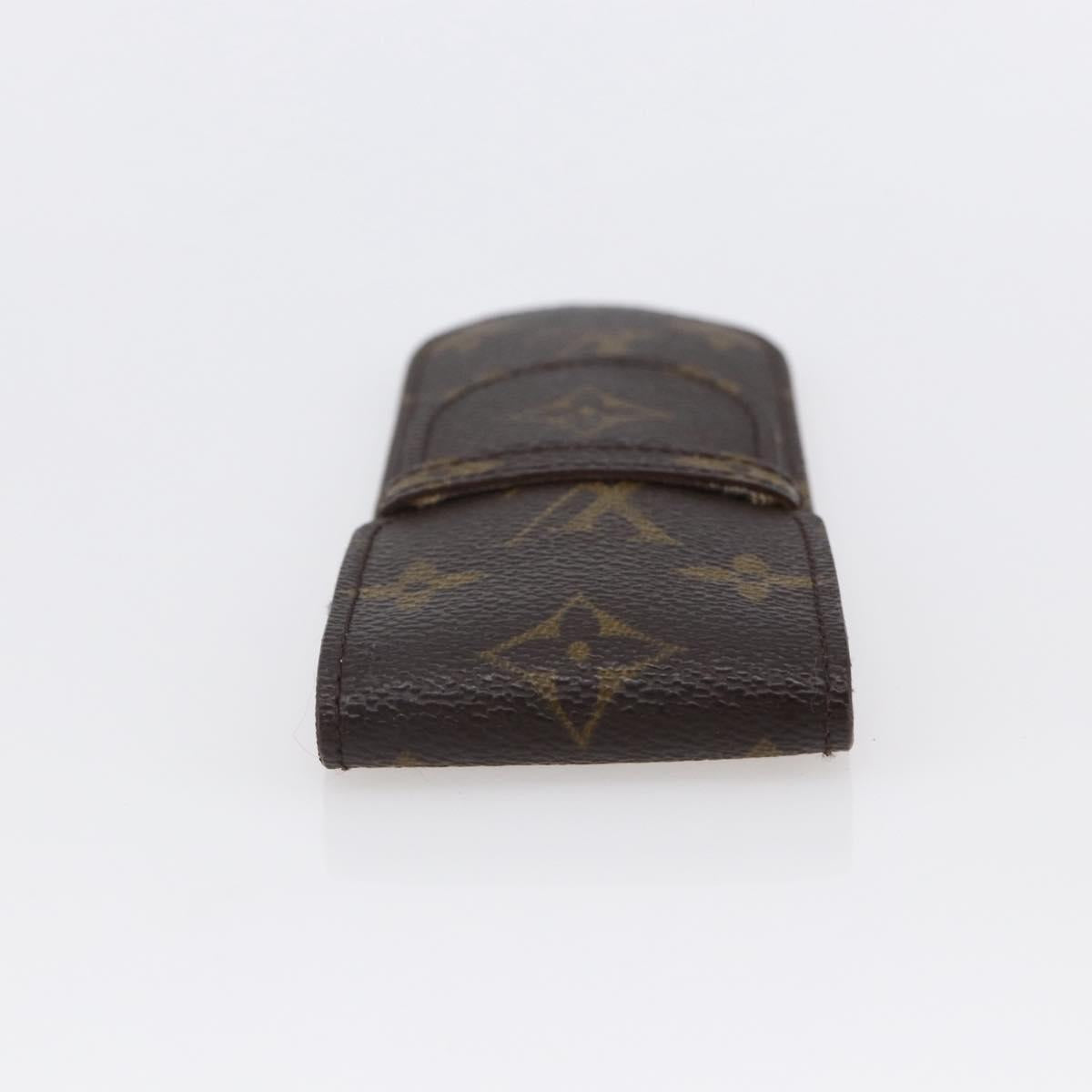 LOUIS VUITTON Monogram Etui Stilo Pen Case M62990 LV Auth BA6665